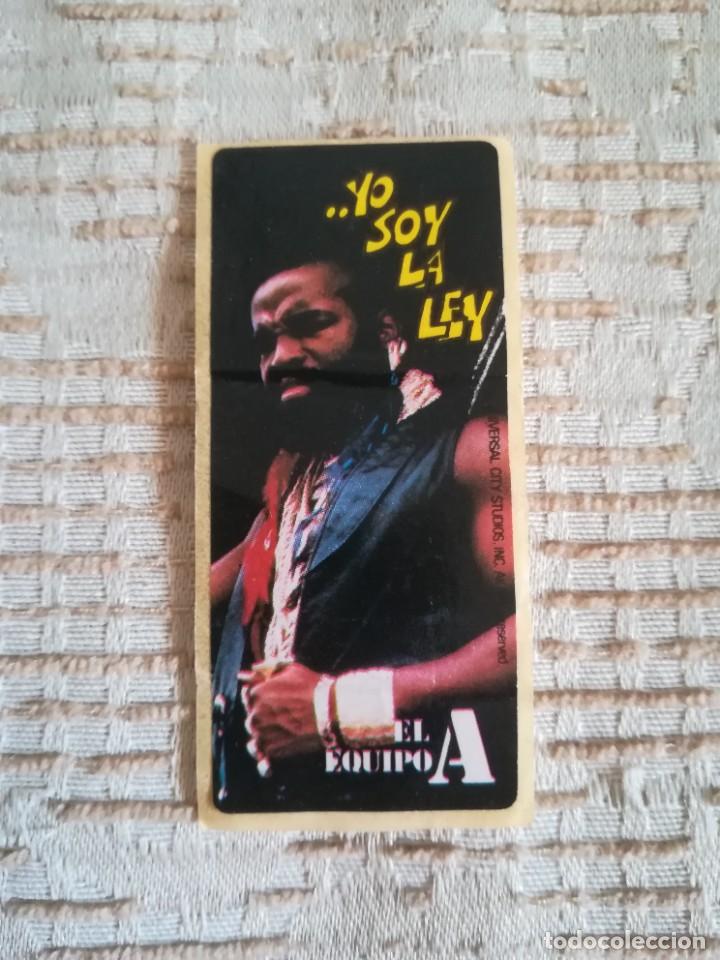 Autocollants de collection: pegatina chicle el equipo a m a baracus yo soy la ley **