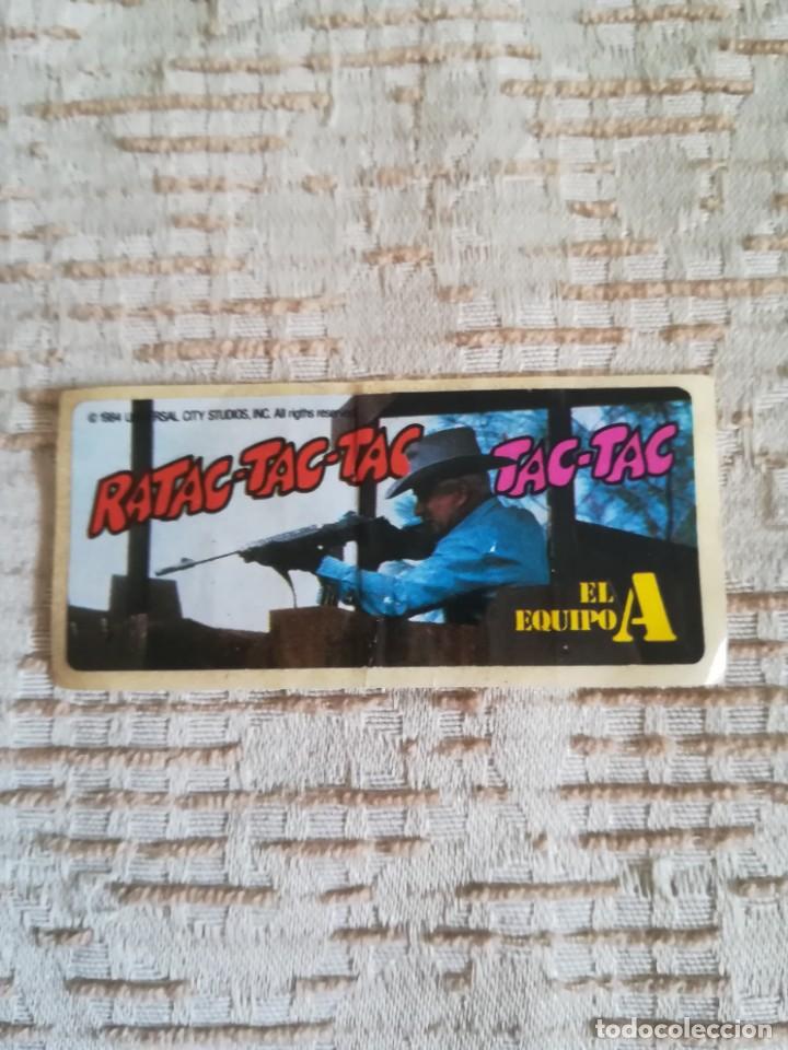 Autocollants de collection: pegatina chicle el equipo a Hannibal Smith ratac tac tac tac tac **