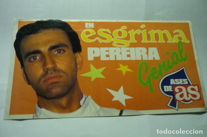 Pegatinas de colecci&oacute;n: PEGATINA GRANDE AS - ESGRIMA PEREIRA