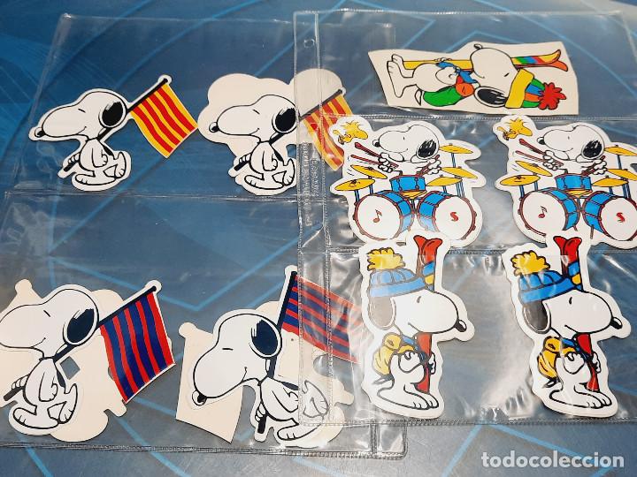 Pegatinas de colecci&oacute;n: Pegatinas de Snoopy a&ntilde;os 80 - 90. Sin uso.
