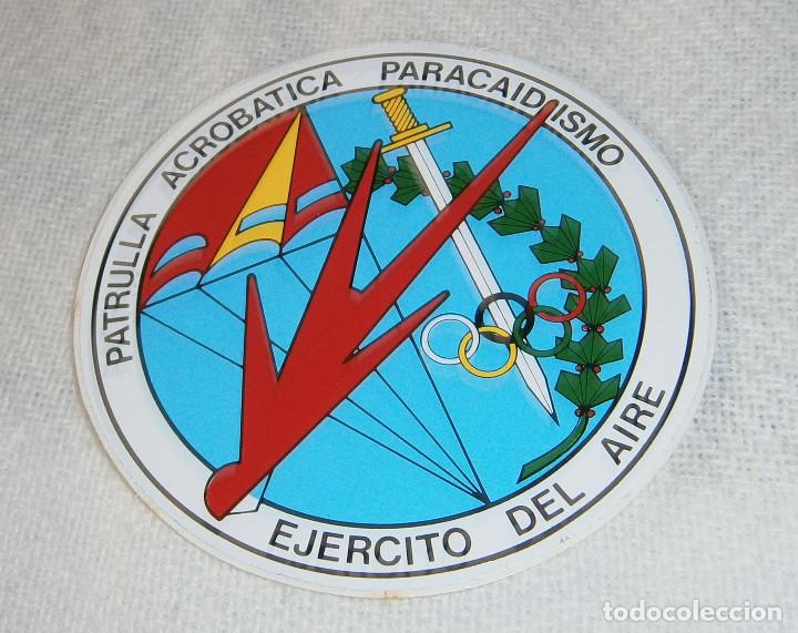 Pegatinas de colecci&oacute;n: pegatina patrulla acrobatica paracaidismo ejercito del aire