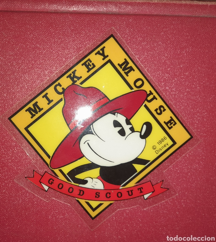 Pegatinas de colecci&oacute;n: PEGATINA ? VINILO ? MICKEY MOUSE GOOD SCOUT