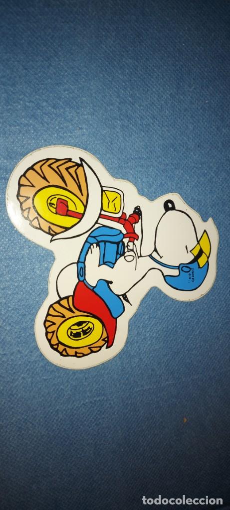 Pegatinas de colecci&oacute;n: PEGATINA SNOOPY - MOTO-