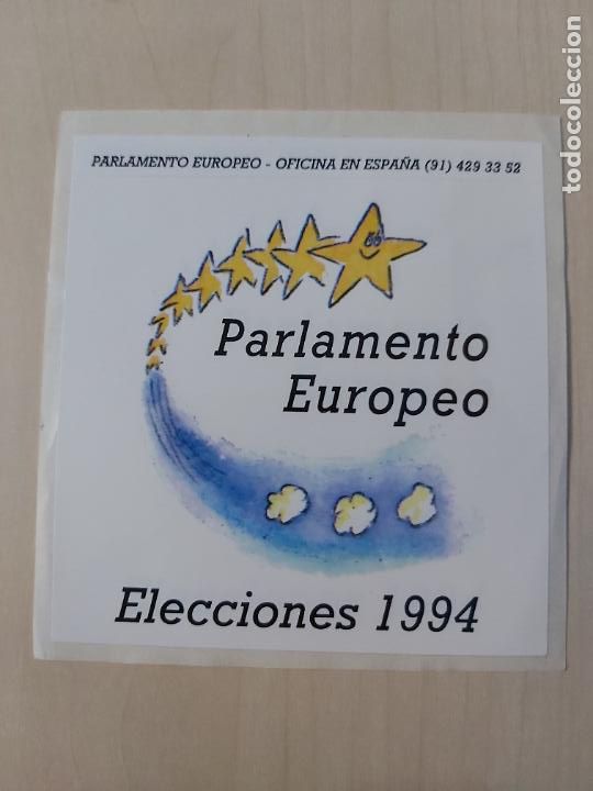 Autocolantes de cole&ccedil;&atilde;o: PEGATINA POLITICA - PARLAMENTO EUROPEO 1994 - 10 CM
