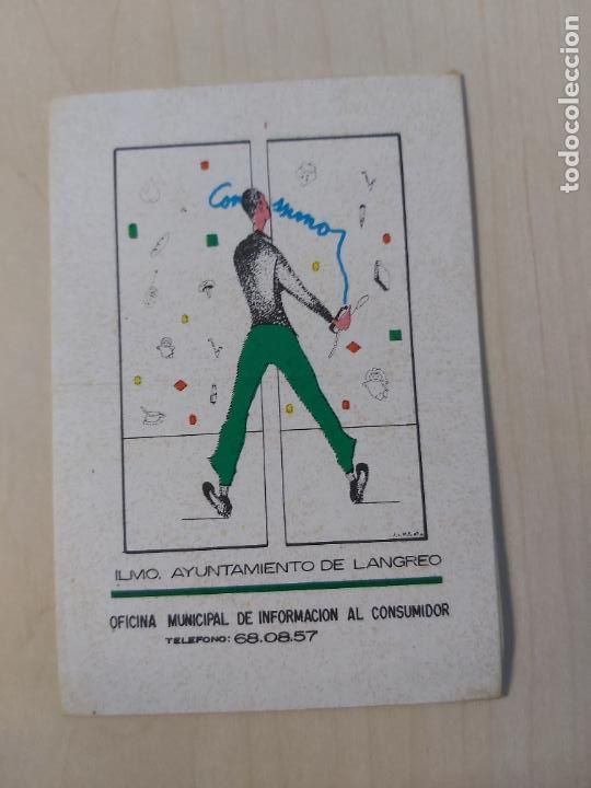 Sammlung von Aufklebern: PEGATINA POLITICA - AYUNTAMIENTO DE LANGREO - CONSUMO - 7 CM