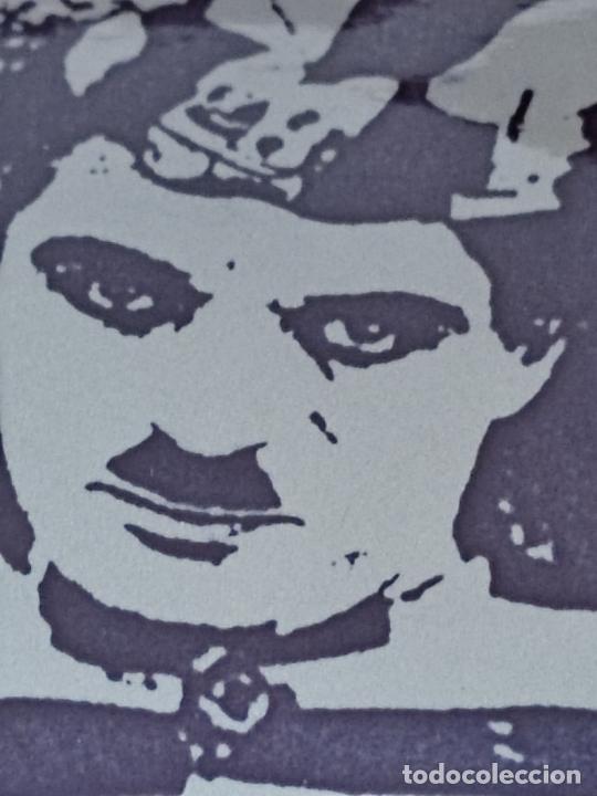 Pegatinas de colecci&oacute;n: CHAPLIN ADHESIVO HOLOGRAMA BRILLO SIN PEGAR NUNCA 10 X 9,5 CM