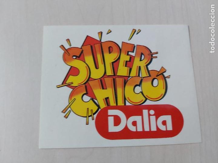 Sammlung von Aufklebern: PEGATINA - SUPER CHICO DALIA - 10 CM