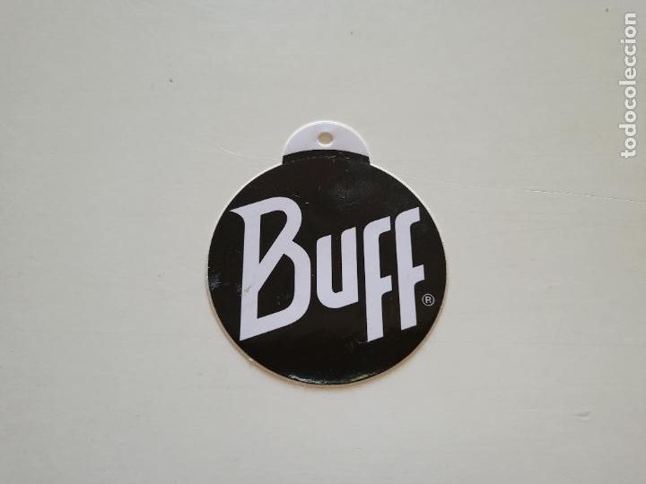 Pegatinas de colecci&oacute;n: MINI PEGATINA ADHESIVO ENGANXINA ORIGINAL BUFF IGUALADA DEPORTE MONTA&Ntilde;A