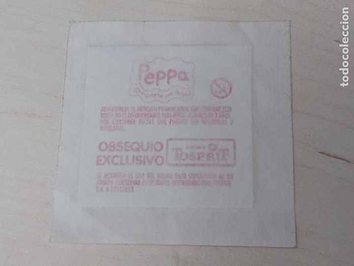 Pegatinas de colecci&oacute;n: CROMO TOSFRIT DIVI&Eacute;RTETE CON PEPPA - Foto 2