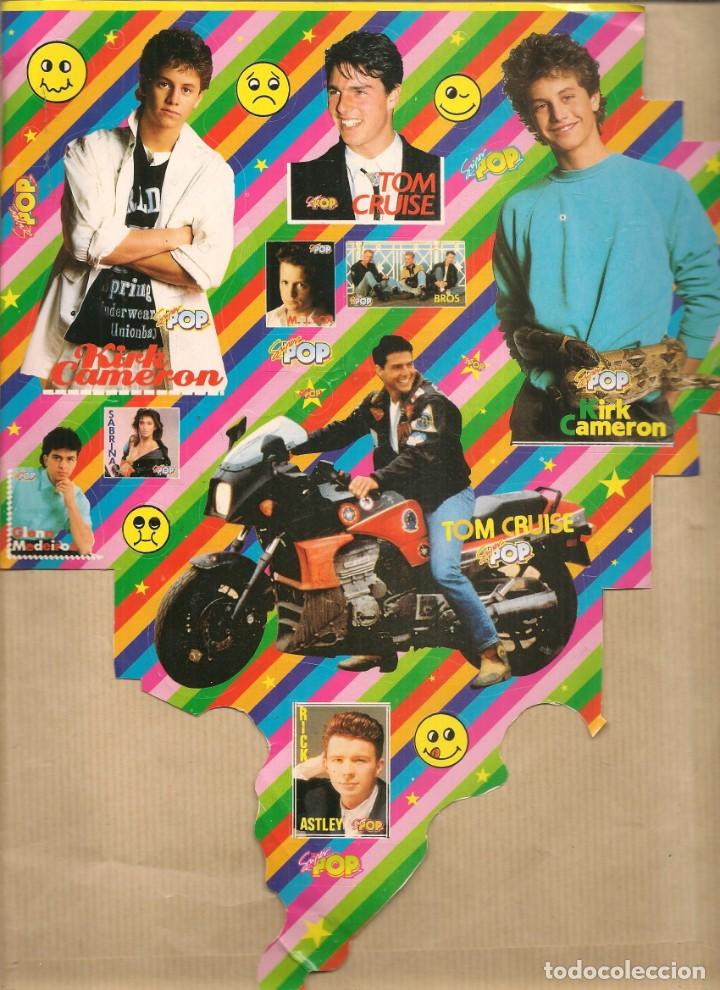 Pegatinas de colecci&oacute;n: REVISTA SUPER POP. CONJUNTO DE PEGATINAS. LAS DE LA FOTO.(ST/MG/C9)
