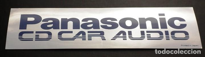 Pegatinas de colecci&oacute;n: PEGATINA PANASONIC CD CAR AUDIO - Foto 1