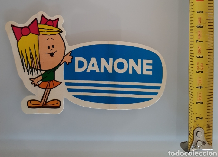 Pegatinas de colecci&oacute;n: Pegatina Danone a&ntilde;os 80 - Foto 1
