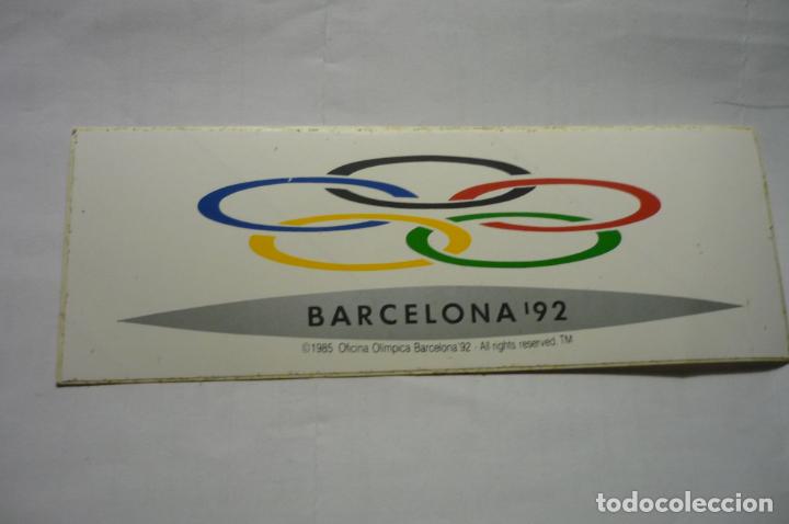 Pegatinas de colecci&oacute;n: pegatina olimpiada barcelona 92
