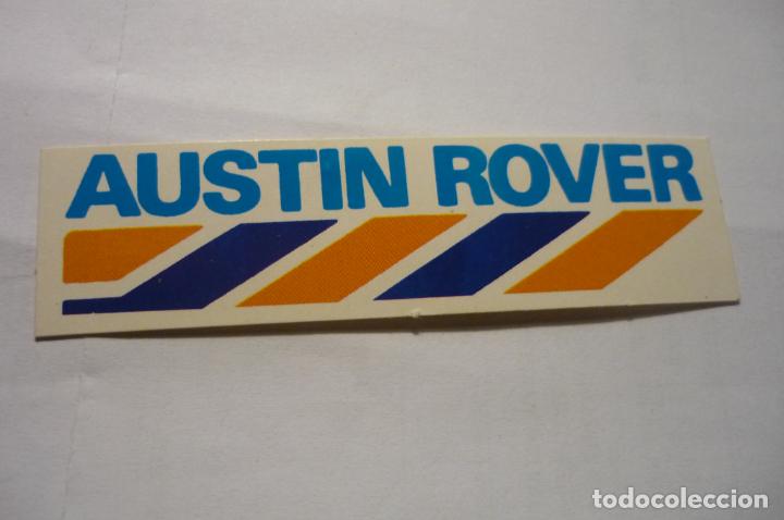 Pegatinas de colecci&oacute;n: pegatina austin rover