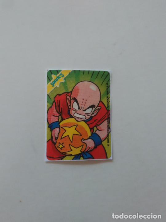 Collection stickers: KRILIN ANTIGUO CROMO PEGATINA DE CHICLE SONRICS DRAGON BALL, BOLA DE DRAG&Oacute;N SONRIC'S (A&Ntilde;OS 90)