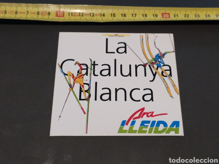 Pegatinas de colecci&oacute;n: Pegatina Ski la Catalunya blanca, sin pegar