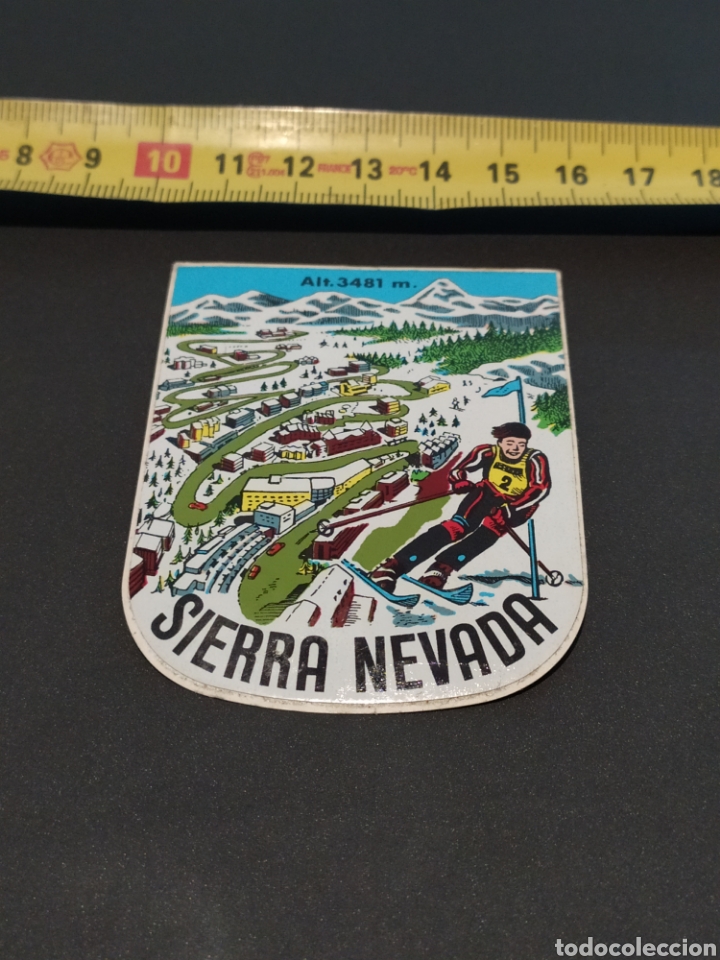 Pegatinas de colecci&oacute;n: Pegatina Ski Sierra Nevada, sin pegar