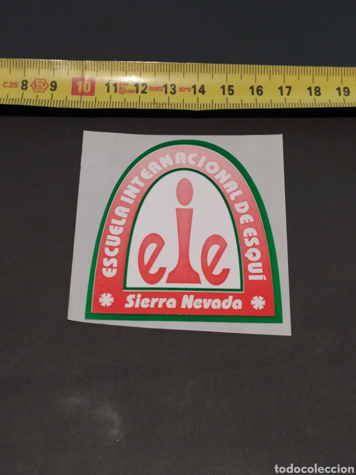 Pegatinas de colecci&oacute;n: Pegatina escuela internacional de esqu&iacute; Sierra Nevada, sin pegar