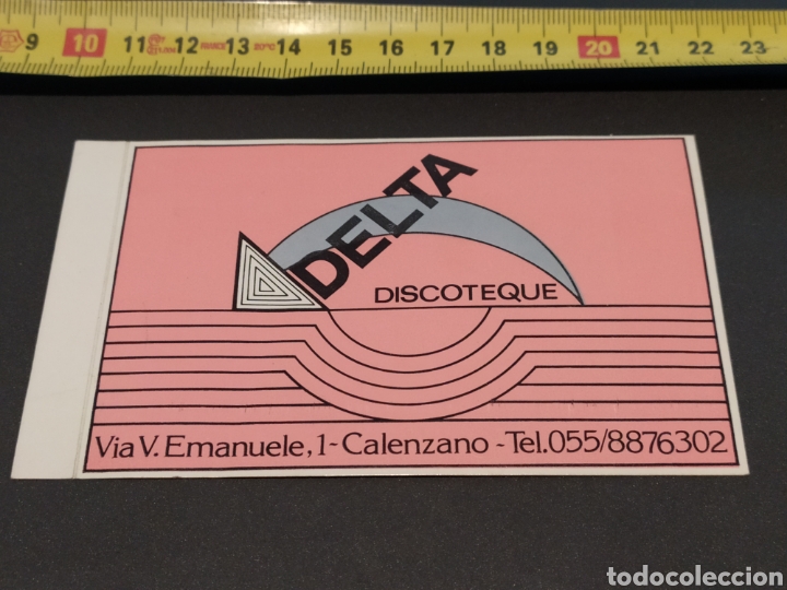 Pegatina discoteca delta