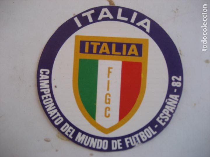 Pegatinas de colecci&oacute;n: Mundial 82. Italia. 8 x 8 cms.