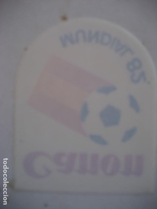 Pegatinas de colecci&oacute;n: Mundial 82. Pegatina interior. Canon. 9 x 7 cm.