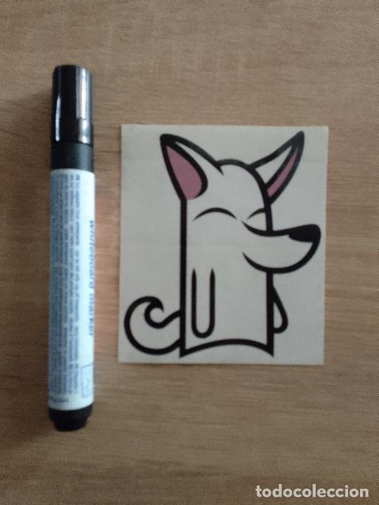 Pegatinas de colecci&oacute;n: Pegatina Dingo perro mudo