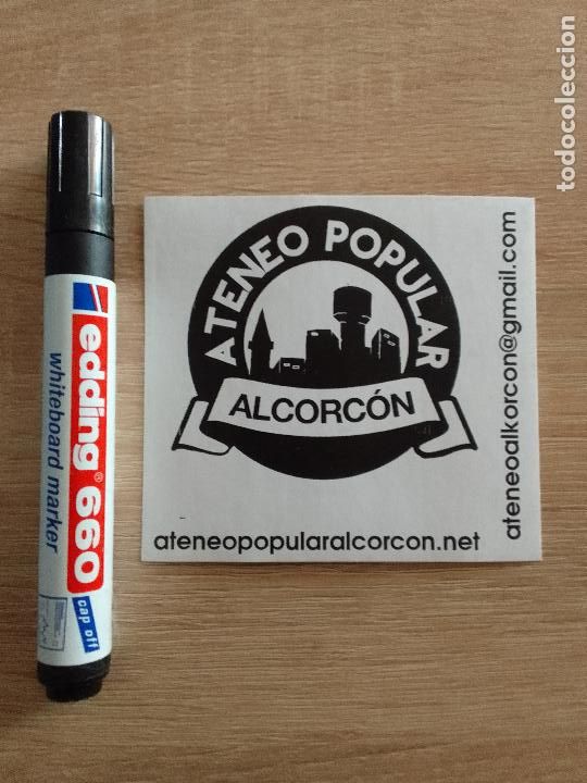 Pegatinas de colecci&oacute;n: Pegatina Ateneo Popular de Alcorc&oacute;n