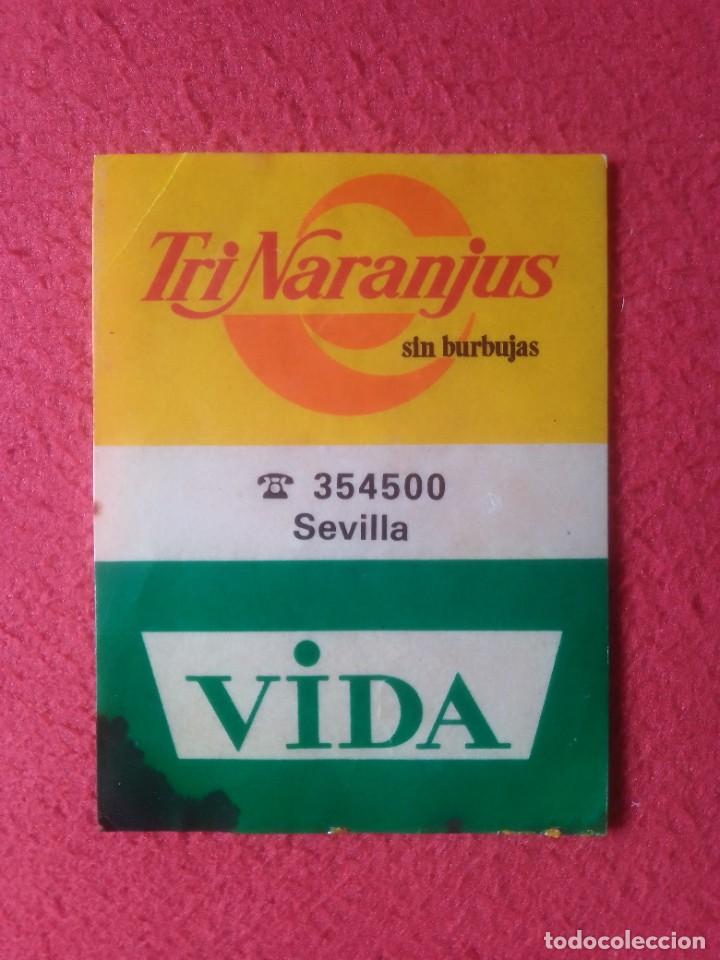 Pegatinas de colecci&oacute;n: ANTIGUA PEGATINA ADHESIVO STICKER AUTOCOLLANT TRINARANJUS SIN BURBUJAS VIDA SEVILLA ZUMOS ?? VER....