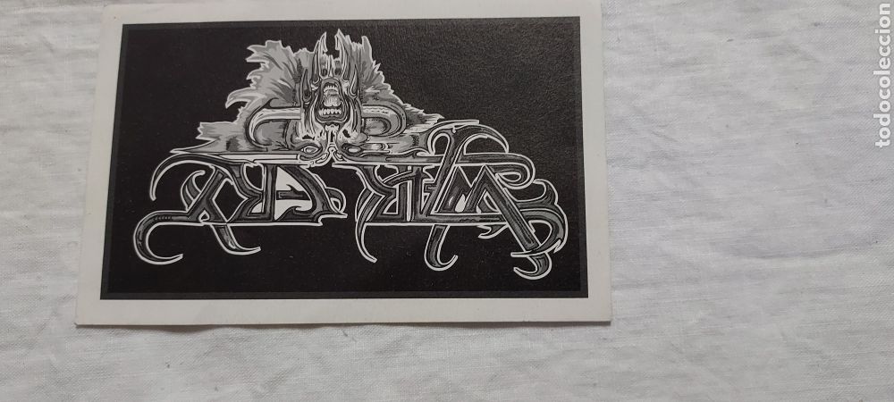 Pegatinas de colecci&oacute;n: PEGATINA DEL GRUPO WAR CRY HEAVY METAL
