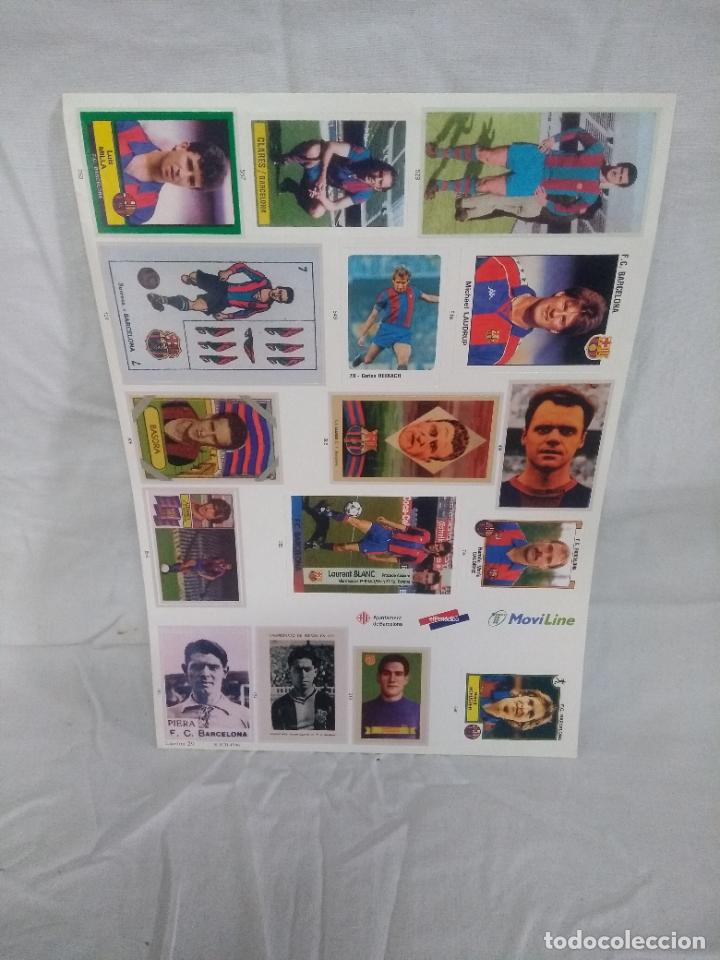 Pegatinas de colecci&oacute;n: L&aacute;minas adhesivos. Bar&ccedil;a. - Foto 2