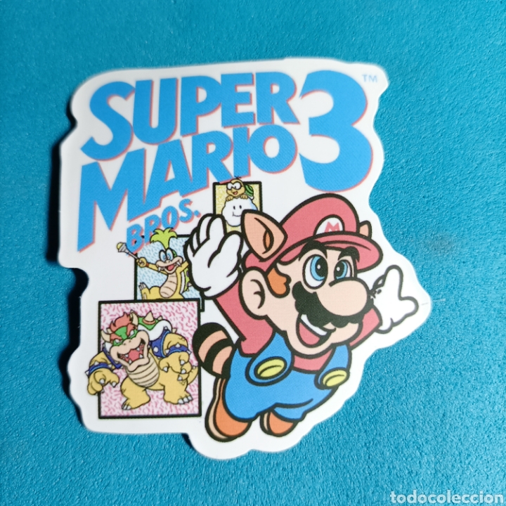 Pegatinas de colecci&oacute;n: (HAR.2) PEGATINA NUEVA (SIN PEGAR). SUPER MARIO