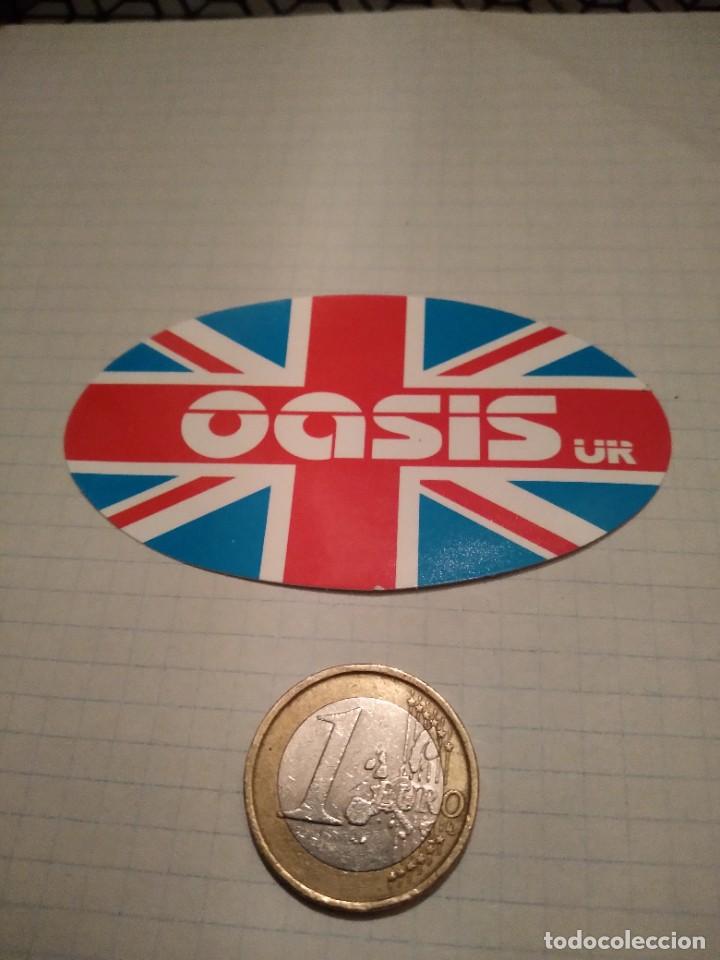 Pegatinas de colecci&oacute;n: PEGATINA STICKER-OASIS-POP-MUSICA-