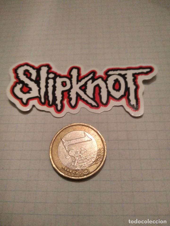 Pegatinas de colecci&oacute;n: PEGATINA STICKER-SLIPKNOT-ROCK-MUSICA-