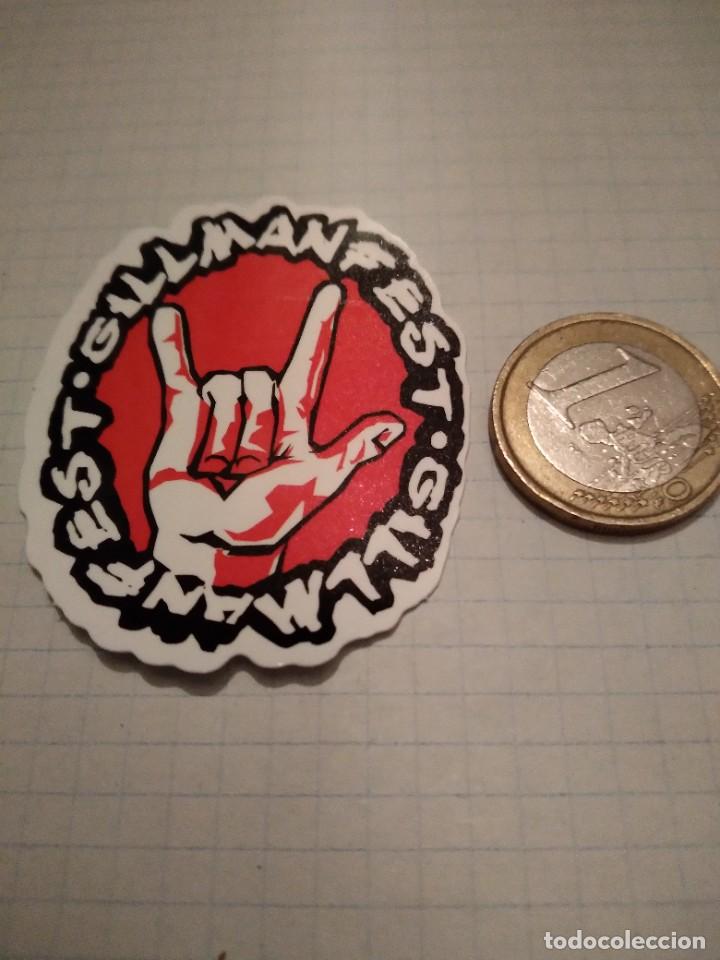 Pegatinas de colecci&oacute;n: PEGATINA STICKER-GILLMANFEST-ROCK-MUSICA