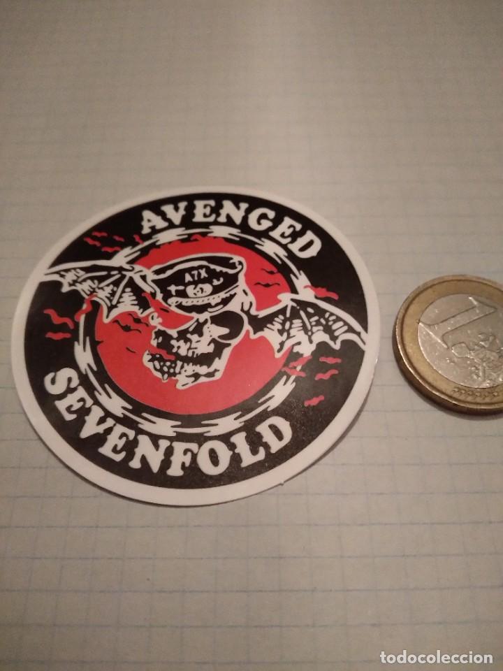 Collection stickers: PEGATINA STICKER-AVENGED SEVENFOLD-ROCK-MUSICA-