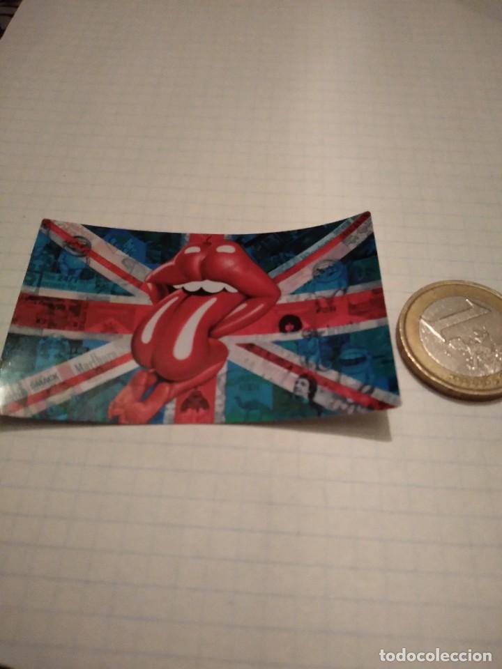 Pegatinas de colecci&oacute;n: PEGATINA STICKER-ROLLING STONES-LENGUA-ROCK-MUSOCA-BANDERA UK INGLATERA-
