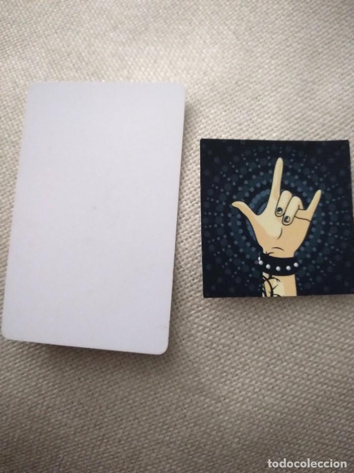 Pegatinas de colecci&oacute;n: PEGATINA STICKER-MANO CUERNOS-