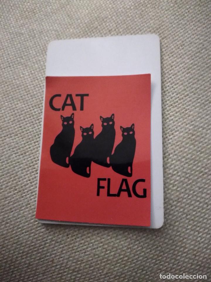 Pegatinas de colecci&oacute;n: PEGATINA STICKER-CAT FLAG=GATO BANDERA-