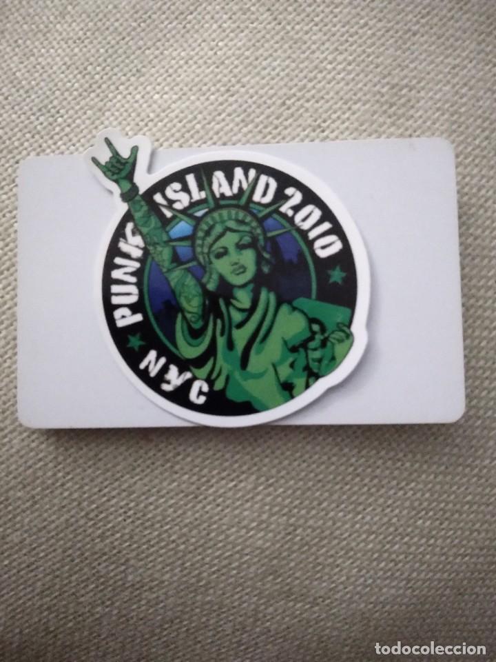 Pegatinas de colecci&oacute;n: PEGATINA STICKER-PUNK ISLAND 2010-NYC-MUSICA-