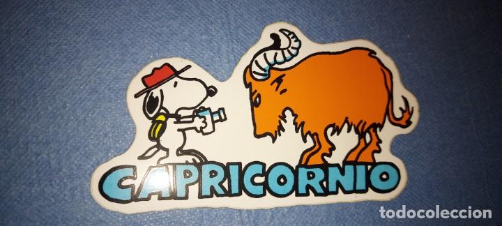 Pegatinas de colecci&oacute;n: PEGATINA SNOOPY - CAPRICORNIO