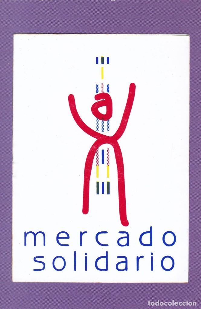 Pegatinas de colecci&oacute;n: PEGATINA MERCADO SOLIDARIO - Foto 1