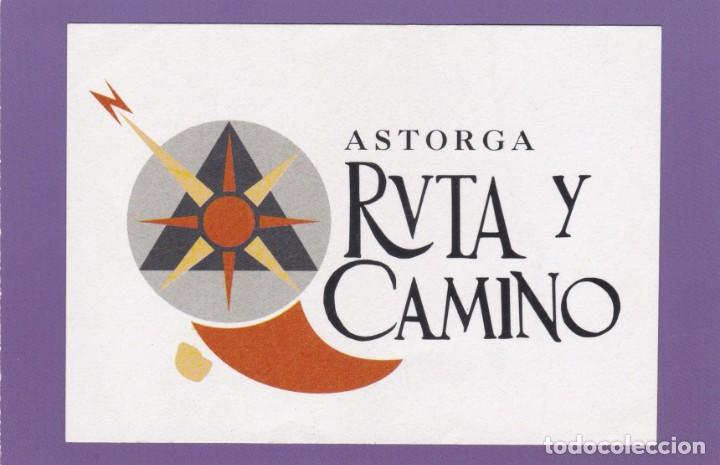 Sammlung von Aufklebern: PEGATINA ASTORGA. RUTA Y CAMINO