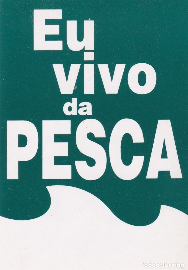 Sammlung von Aufklebern: PEGATINA EU VIVO DA PESCA (GALICIA)