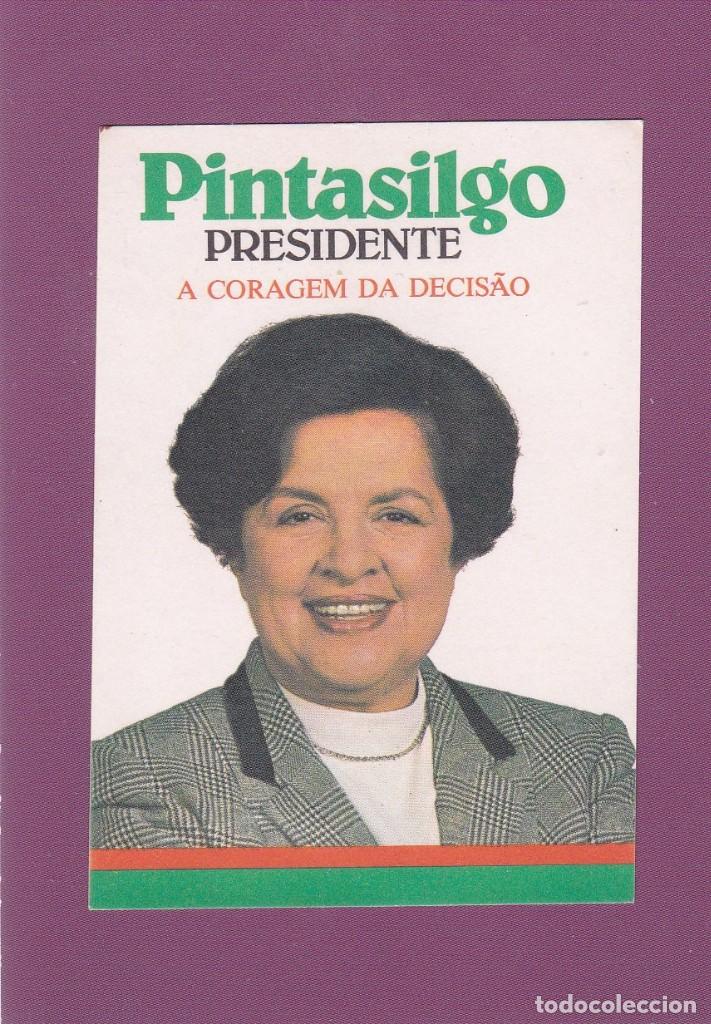 Pegatinas de colecci&oacute;n: PEGATINA PINTASILGO PRESIDENTE (PORTUGAL) - PRIMERA MINISTRA