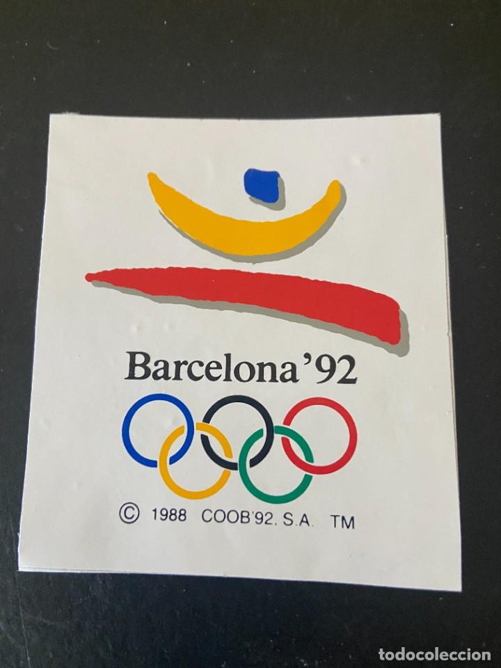 Pegatinas de colecci&oacute;n: PEGATINA BARCELONA 92 COMO SE VE