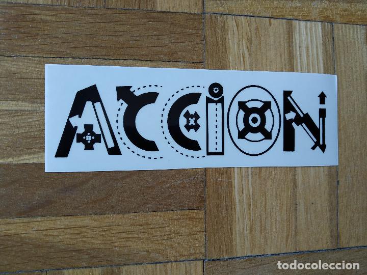 Pegatinas de colecci&oacute;n: PEGATINA DISCOTECA ACCION VALENCIA RUTA BAKALAO DESTROY