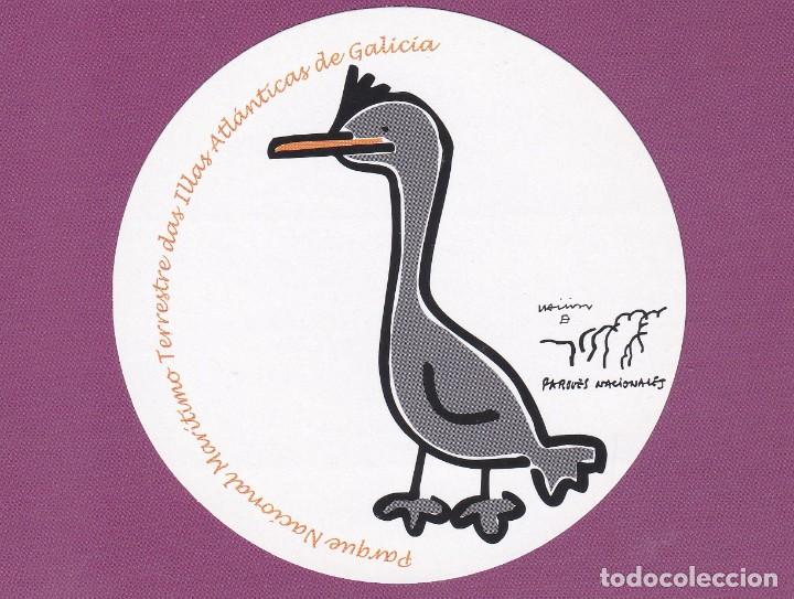 Pegatinas de colecci&oacute;n: PEGATINA PARQUE NACIONAL MARITIMO TERRESTRE DAS ILLAS ATLANTICAS DE GALICIA