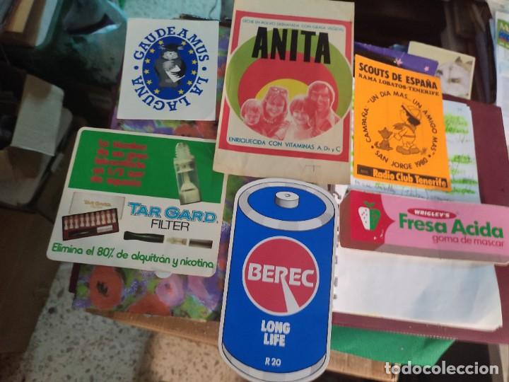 6 pegatinas adhesivas