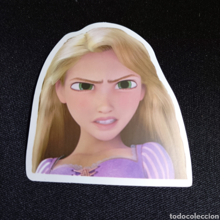 Collection stickers: (HAR.7) PEGATINA STICKER NUEVA. RAPUNZEL - DISNEY. PELICULA TANGLED 2010