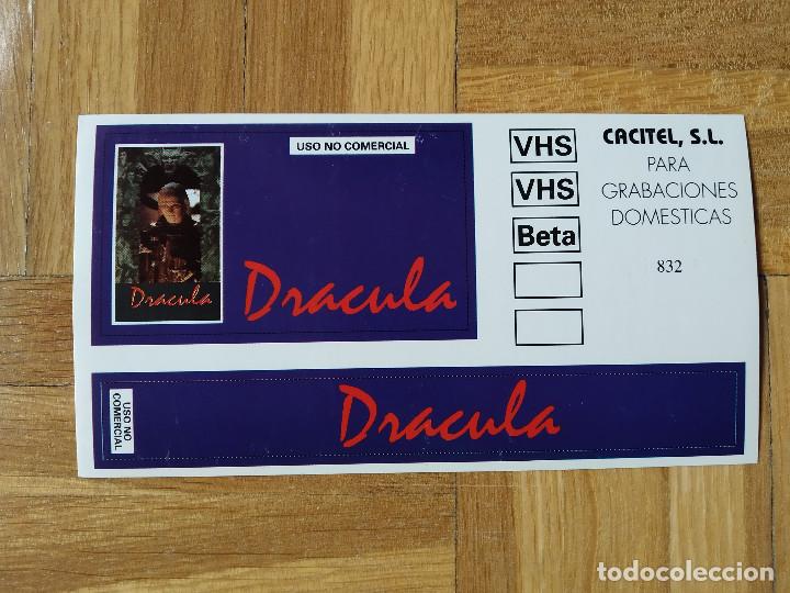 Pegatinas de colecci&oacute;n: PEGATINA CINE PELICULA DRACULA - Foto 1